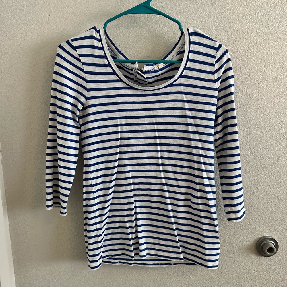 J. Crew 3/4 Sleeve Shirt (Small)